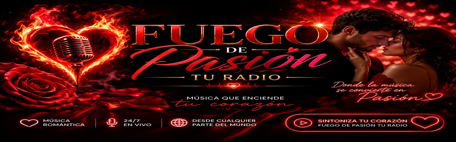 portada de FUEGO DE PASION TU RADIO